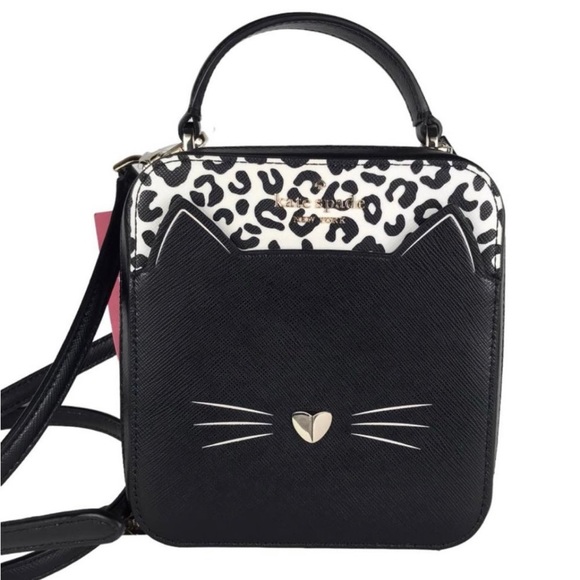 Kate Spade Meow Cat Daisy Crossbody - Picture 2 of 3